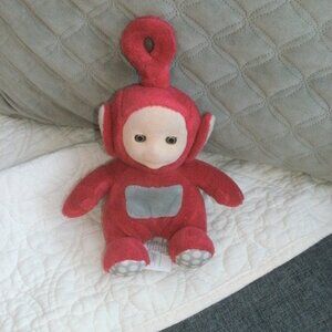 Fun Retro 2016 Spinmaster Red Teletubbies Po Plush Stuffed Toy Doll 7”